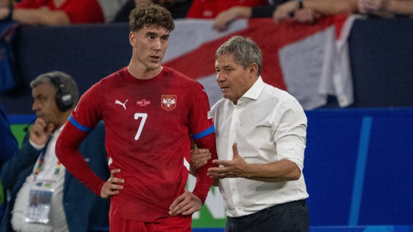 Vlahović: Čekao sam Terzića da izađe iz ofsjada, hteli smo da damo još jedan gol