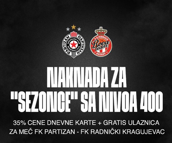 Partizan misli na sezonce: Refundacija i besplatan ulaz na Radnički 1 1730146311 partizan refundiranje