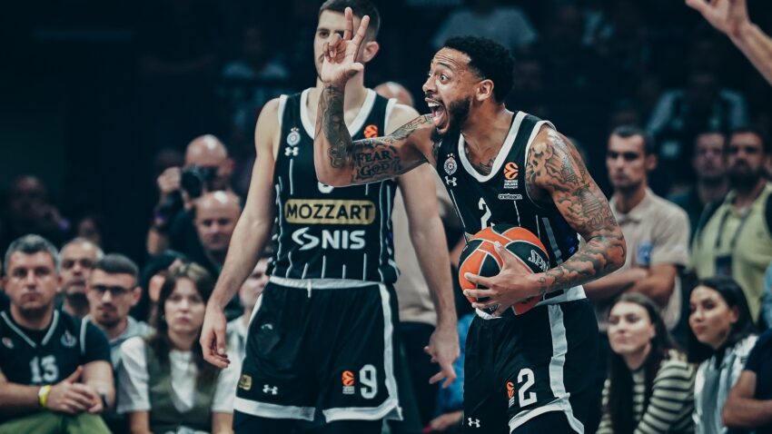 KRAJ: Partizan - Split