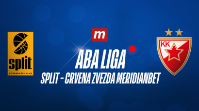 KRAJ: Split – Crvena zvezda Meridianbet