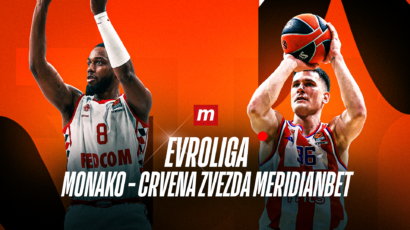 UŽIVO: Monako – Crvena zvezda Meridianbet
