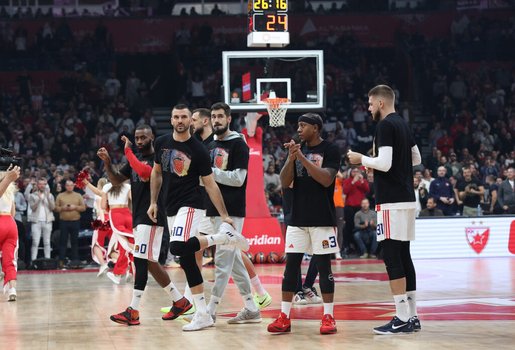 UŽIVO: Crvena zvezda Meridianbet - Partizan 2 zvezda partizan evroliga derbi 116201