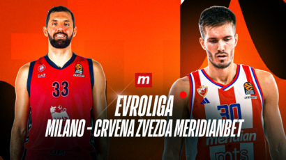 UŽIVO: Olimpija Milano – Crvena zvezda Meridianbet