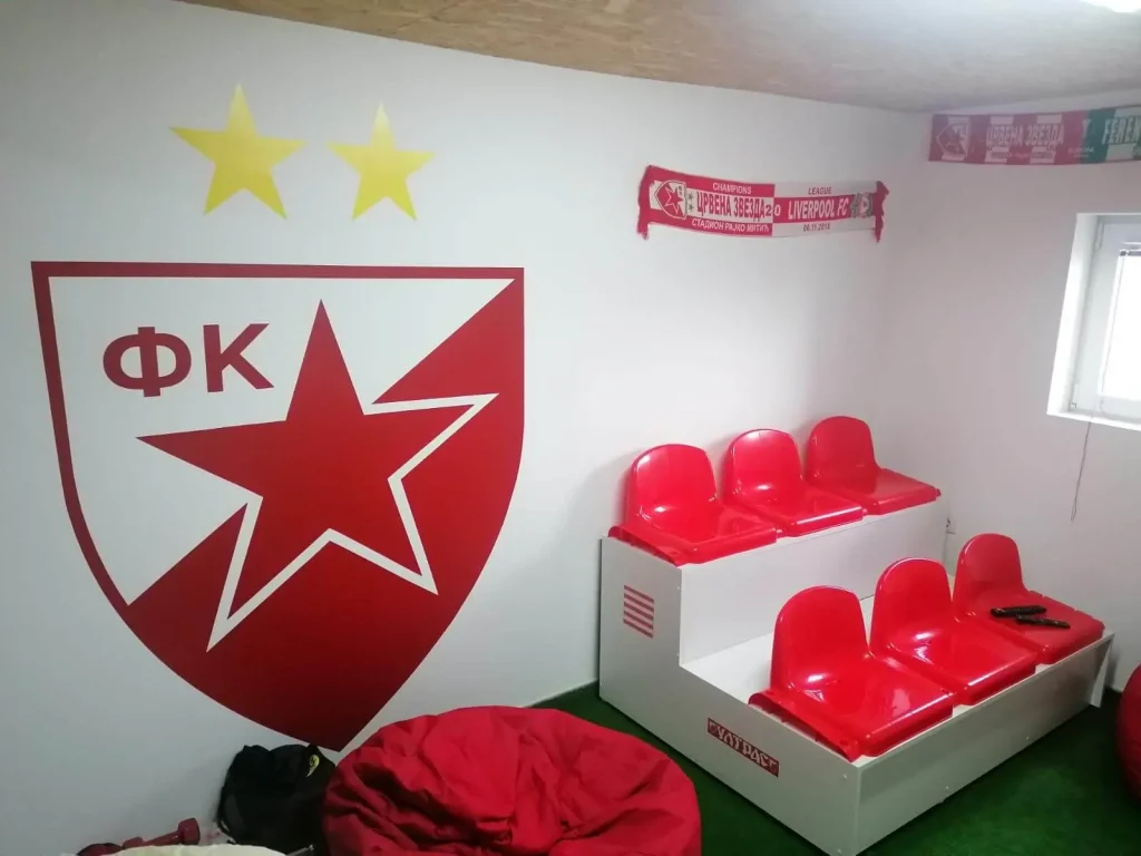 Anja Radonjić - zauvek deo crveno-bele porodice 4 Anja Radonji87 tribine u ku87i