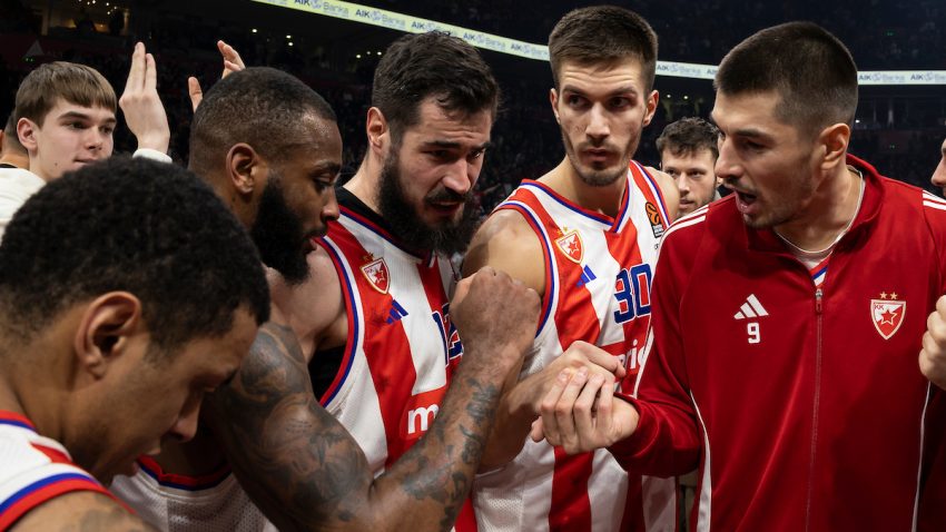 Posle slavlja u Nišu, Zvezda nastavlja borbu u Evroligi: Na Žalgiris i za 1.700 dinara