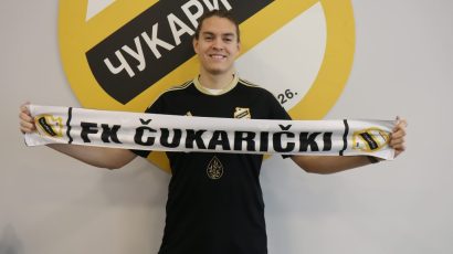 Stefan Hajdin prvo pojačanje Čukaričkog