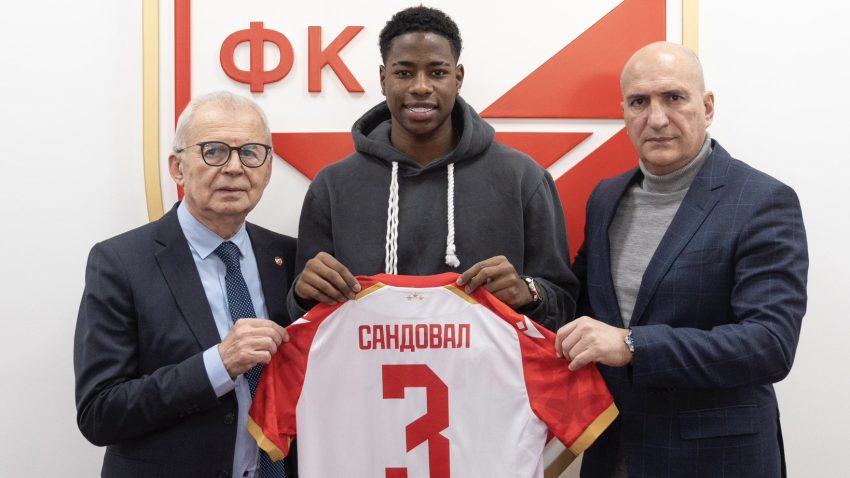 Pojačanje pred derbi: Sandoval predstavljen na Marakani