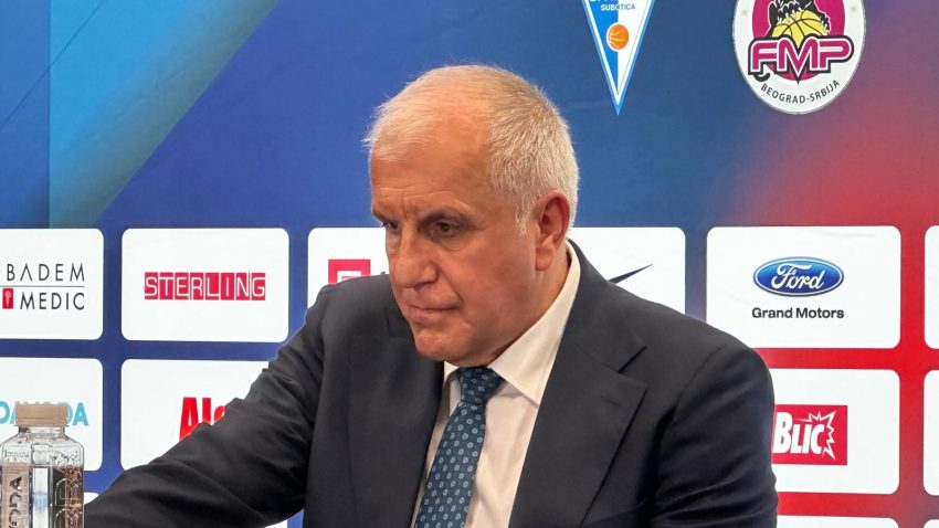 Obradović o sudijama u derbiju, objavi Spartaka i velikom finalu: Sve na strani Zvezde, probajte da nađete još jedan tim u svetu koji igra tri meča u tri dana