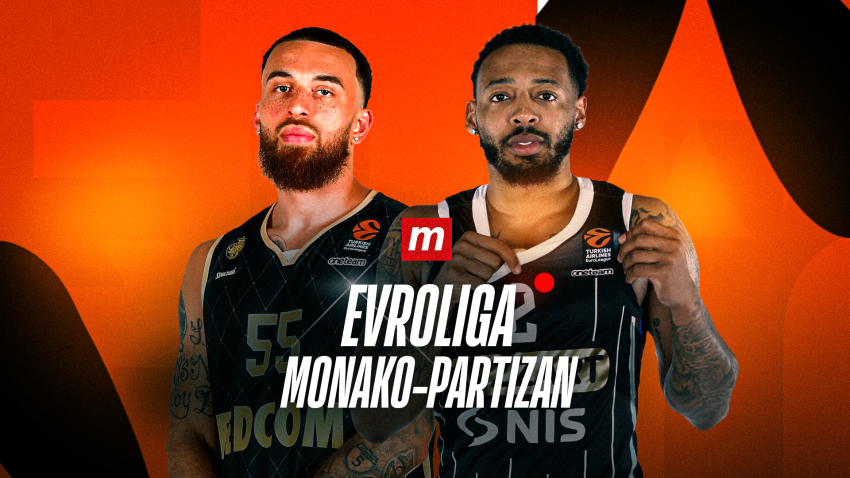 KRAJ: Monako - Partizan