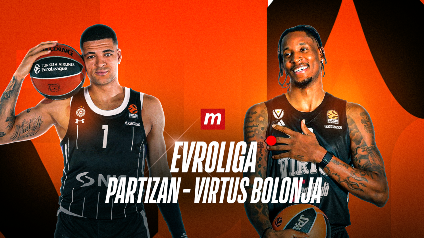 KRAJ: Virtus - Partizan