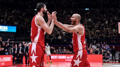 Mirotić blistao, Olimpija korak bliže plej-ofu, Pariz ponovo melje