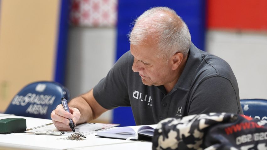 Obradović o pripremama Partizana: Neki igrači su došli spremni, neki srednje, a neki imaju problema