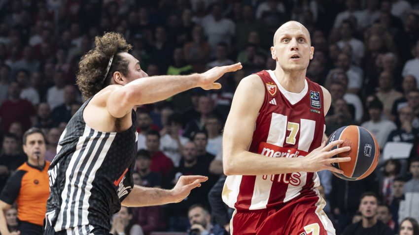 Janis pred Duškovim očima oborio Zvezdin rekord: Crveno-bela lava progutala Virtus i tutnji prema Kralju