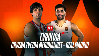KRAJ: Crvena zvezda Meridianbet – Real Madrid