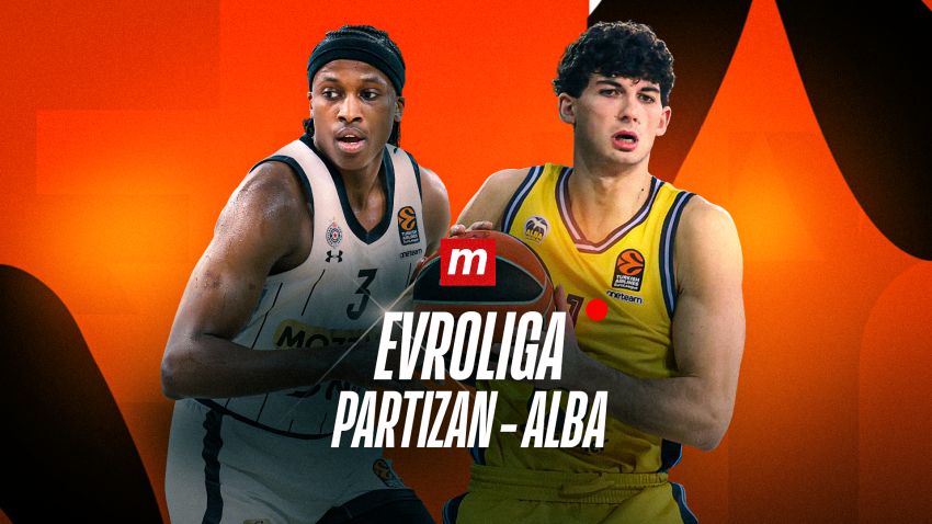 KRAJ: Partizan - Alba