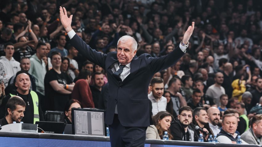 Rođendanska žurka u Areni za povratak Partizana na pravi kolosek, Obradović pamti Krku, pominje Olimpijakos: Važno iz više razloga