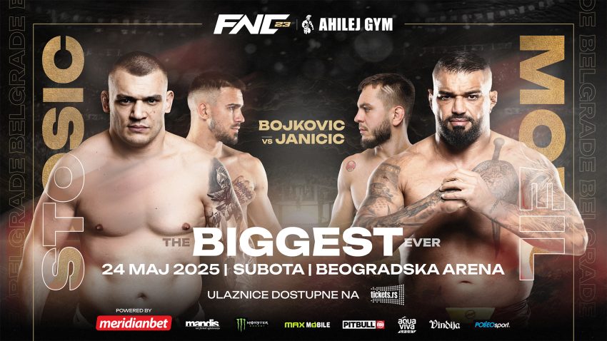 ISTORIJSKI FIGHT CARD SE SPREMA – Obezbedite kartu za FNC 23 by Meridianbet!