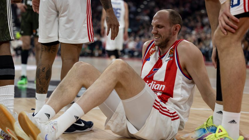 Zvezda objavila loše vesti: Davidovac van terena u narednom periodu
