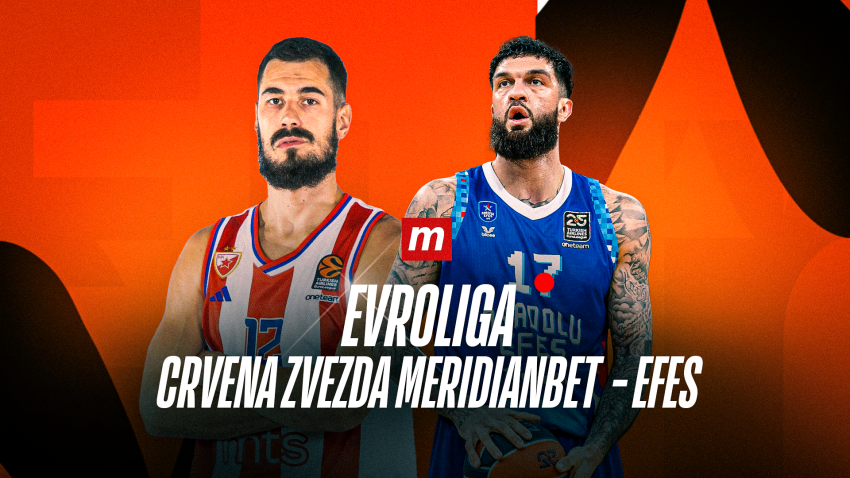KRAJ: Crvena zvezda Meridianbet - Efes