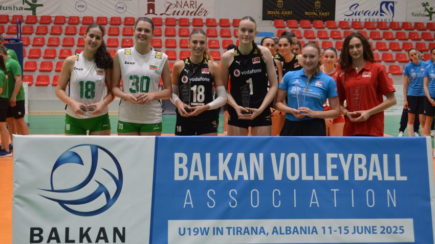 Srbija bronzana u Tirani, Nina Vujović najbolji libero