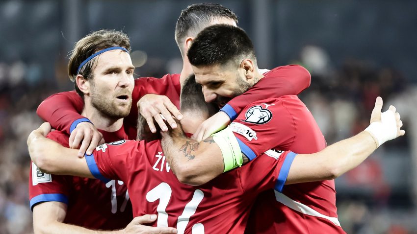 Ne može mu niko ništa: Het-trik Mitrovića, Srbija lako sa Andorom
