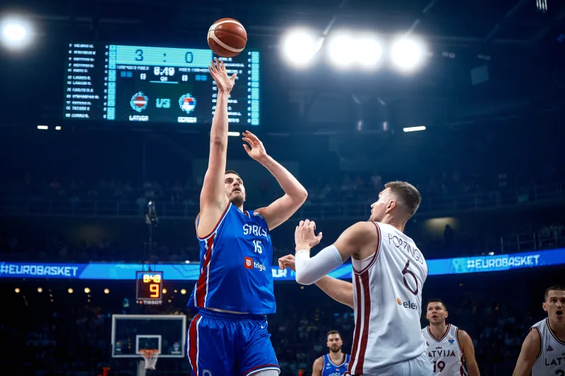 UŽIVO: Letonija - Srbija 5 Jokic5