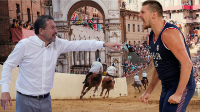 Emotivni Luka Banki vidi spajanje svetova u Toskani: Kontrada pokušava da dovede Jokića, tamo je milioner iz NBA isti kao dečak praznih džepova