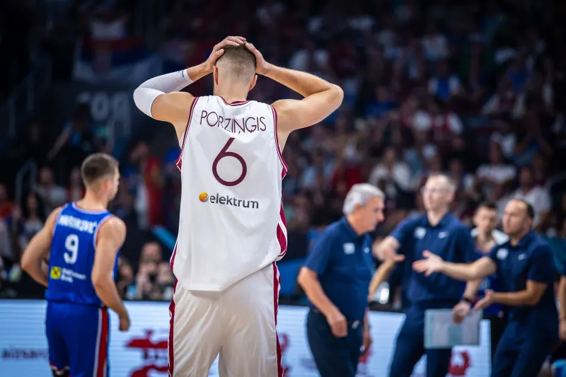 UŽIVO: Letonija - Srbija 6 Porzingis