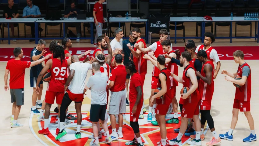 Nova lica u Pioniru, Zvezda odradila prvi trening: Učimo da se podredimo timu i gradimo osnovu