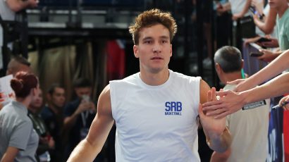 Bogdanović se pozdravio sa ekipom i napustio hotel reprezentacije Srbije (VIDEO)