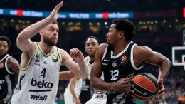 Partizan nije naučio: Crno-beli ponovo iskopali preveliku rupu na početku, protiv šampiona im nije bilo povratka