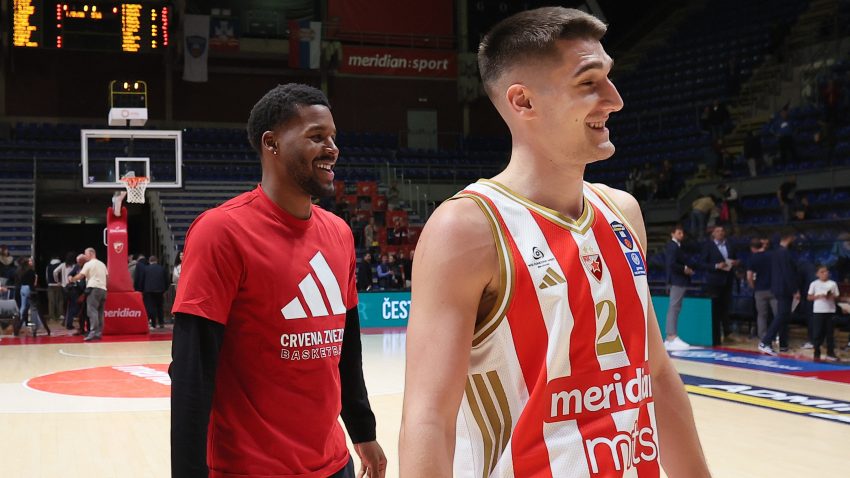 Stefan Miljenović uči uz mentora: Od prvog dana mi pomaže, zbog Mege sam stigao do Zvezde