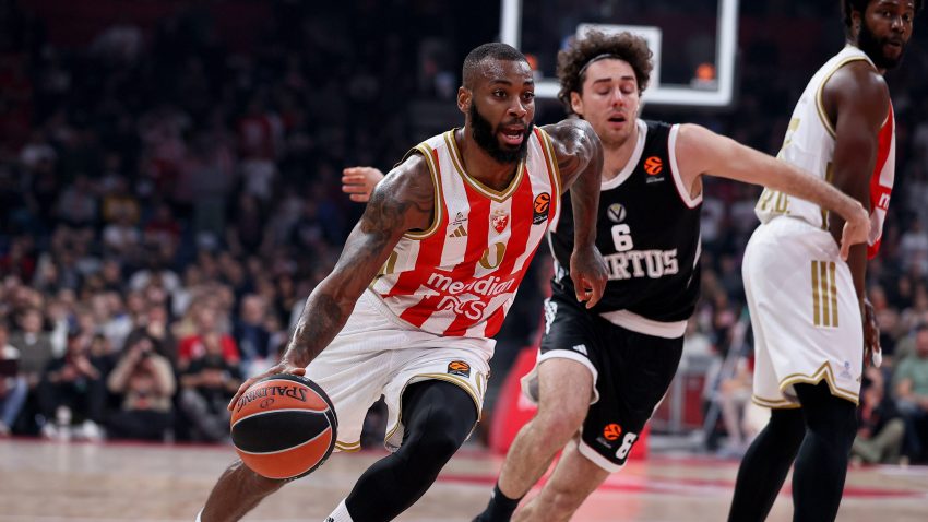 Pokidani živci, ali pobeda u džepu: Batler u foto finišu obukao mantil, Zvezda pobedila Virtus i saigrača nervozu!