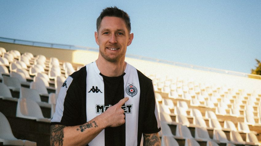 Partizan predstavio napadača: Hoću da osvajam trofeje - nismo slučajno prvi na tabeli