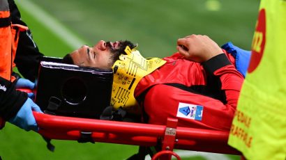 Posle sudara sa protivničkim golmanom, vezista Milana polomio zube i vilicu