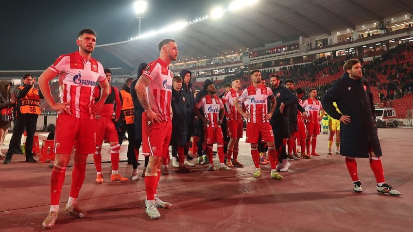 Paradoks Zvezde u UEFA takmičenjima - oboren klupski rekord, a pad na listi i praznija kasa