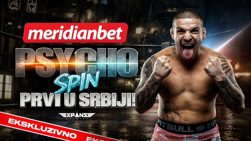 Meridianbet je uradio nešto što niko nije - „Vaso Psycho" је prva celebrity fighting slot igra!