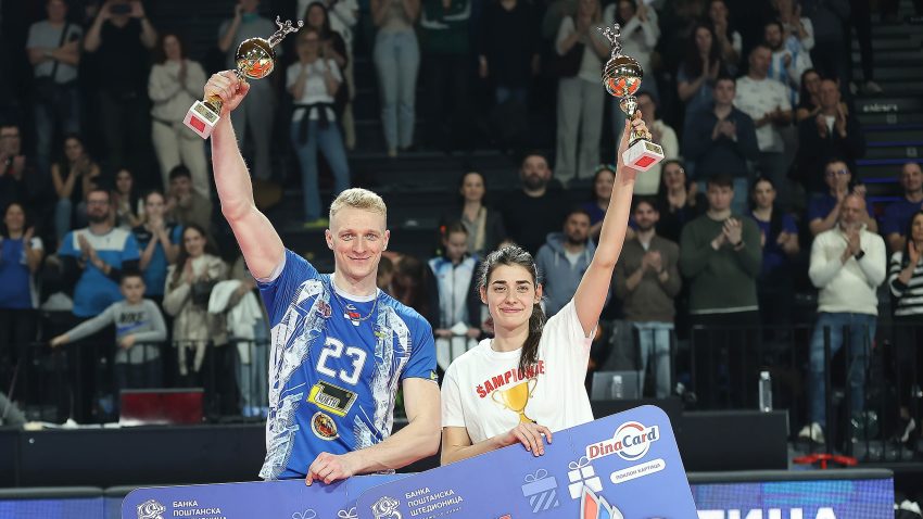 Jakub Ziobrovski i Isidora Rodić idu kući sa MVP nagradama