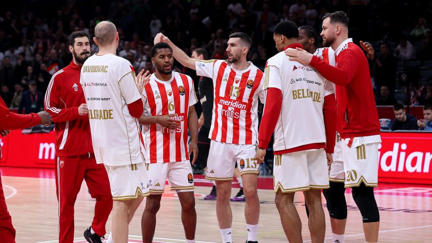 Gost iznenađenja u Areni: Jedan od najplaćenijih igrača Evrolige došao da gleda Zvezdu