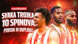 Svaka trojka – 10 besplatnih spinova! Navijajte za Zvezdu protiv Barselone i pobedom duplirajte nagrade!