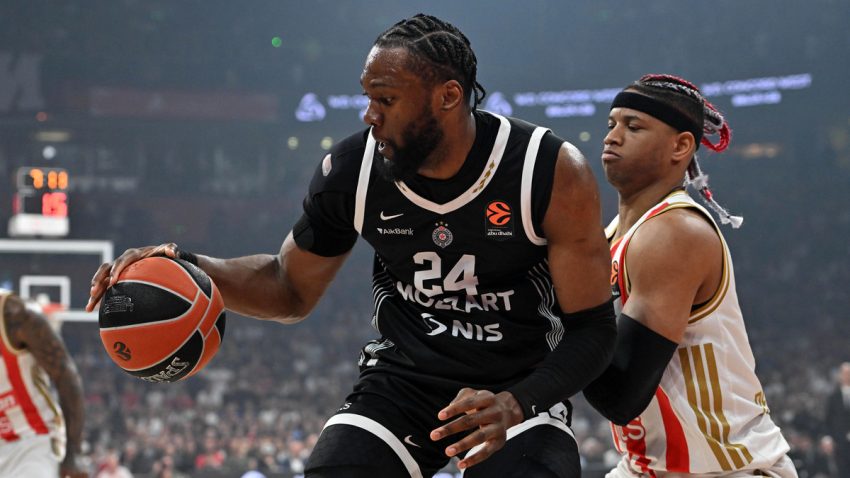 Bruno Fernando upija večite čari i piše istoriju s Partizanom: To je Beograd, Srbija… Mnogo je ponosa na obe strane