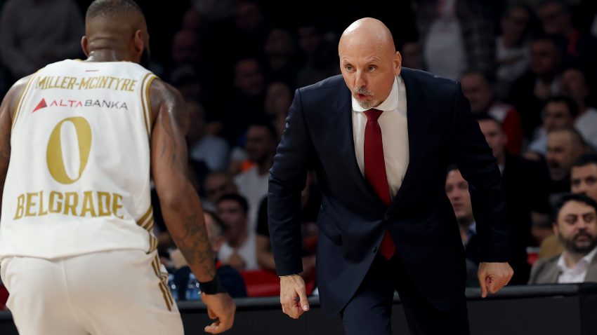 Saša Obradović: Ne mogu da budem razočaran; Dobrić? Taktička odluka...