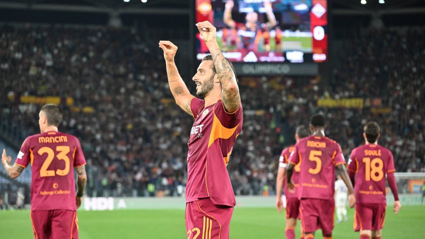 Roma za petama Vlahoviću i Pavloviću, Olimpiko gledao šou Vučice