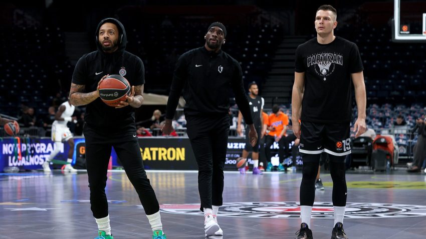Loše vesti za Partizan pred derbi i završnicu KLS