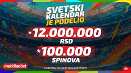 Nema stajanja u Meridianu: Podeljeno 12 miliona dinara i 100.000 besplatnih spinova, a najveće nagrade tek stižu!
