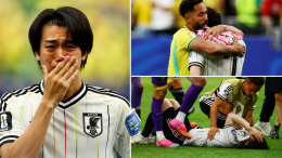 Ponos Samuraja: Japanci se u suzama poklonili navijačima, Brazilci ih tešili (VIDEO)