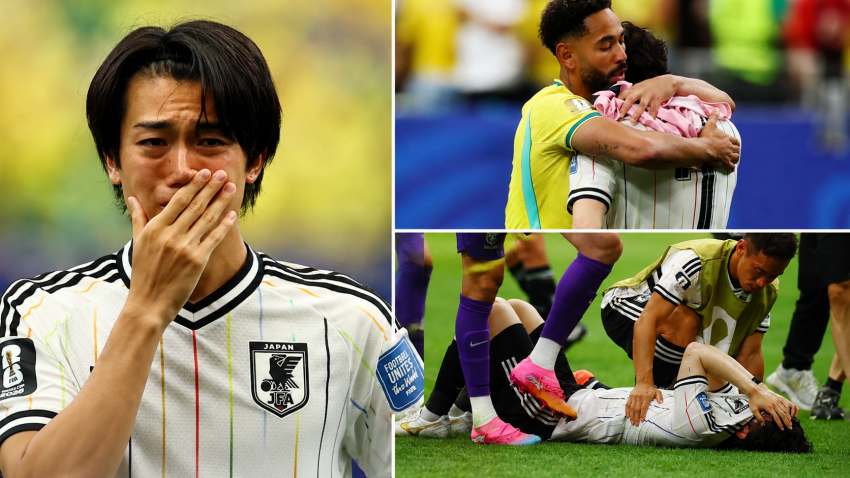 Ponos Samuraja: Japanci se u suzama poklonili navijačima, Brazilci ih tešili (VIDEO)