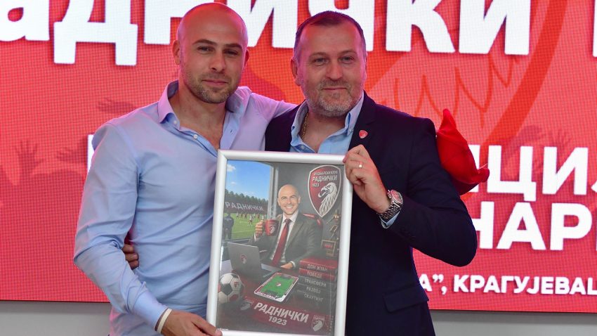 Radnički se zahvalio Peroviću: Slavko među najboljim sportskim radnicima u Srbiji... Očekujem da će se vratiti