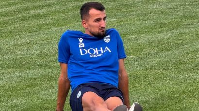 Erhan Mašović trenira sa Novim Pazarom