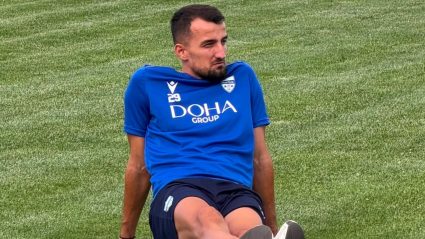 Erhan Mašović trenira sa Novim Pazarom
